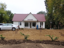 Применение сип панелей в строительстве Визит Центра г. Одесса, 119 м кв