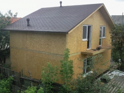 Канадский дом, сип панель - перекрытие, стены, крыша г. Киев, Красный хутор 162 м кв