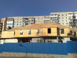 Реконструкция офисного здания, с применением сип панели г. Белая Церковь 350 м кв